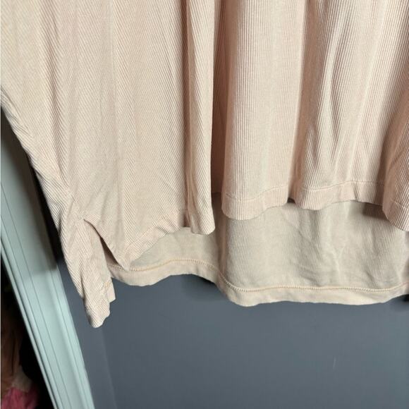 All In Motion Light Pink Ribbed Oversized Shirt Round Neck Size 3X - Picture 3 of 6